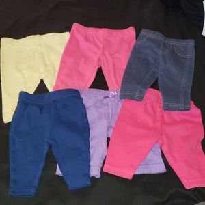 Pack of 6 leggings